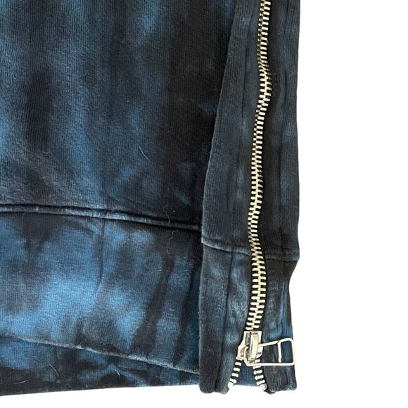 Sundry for Evereve Women's Oversized Tie-Dyed Sweatshirt Zip Pullover | Size 0 - Picture 5 of 8